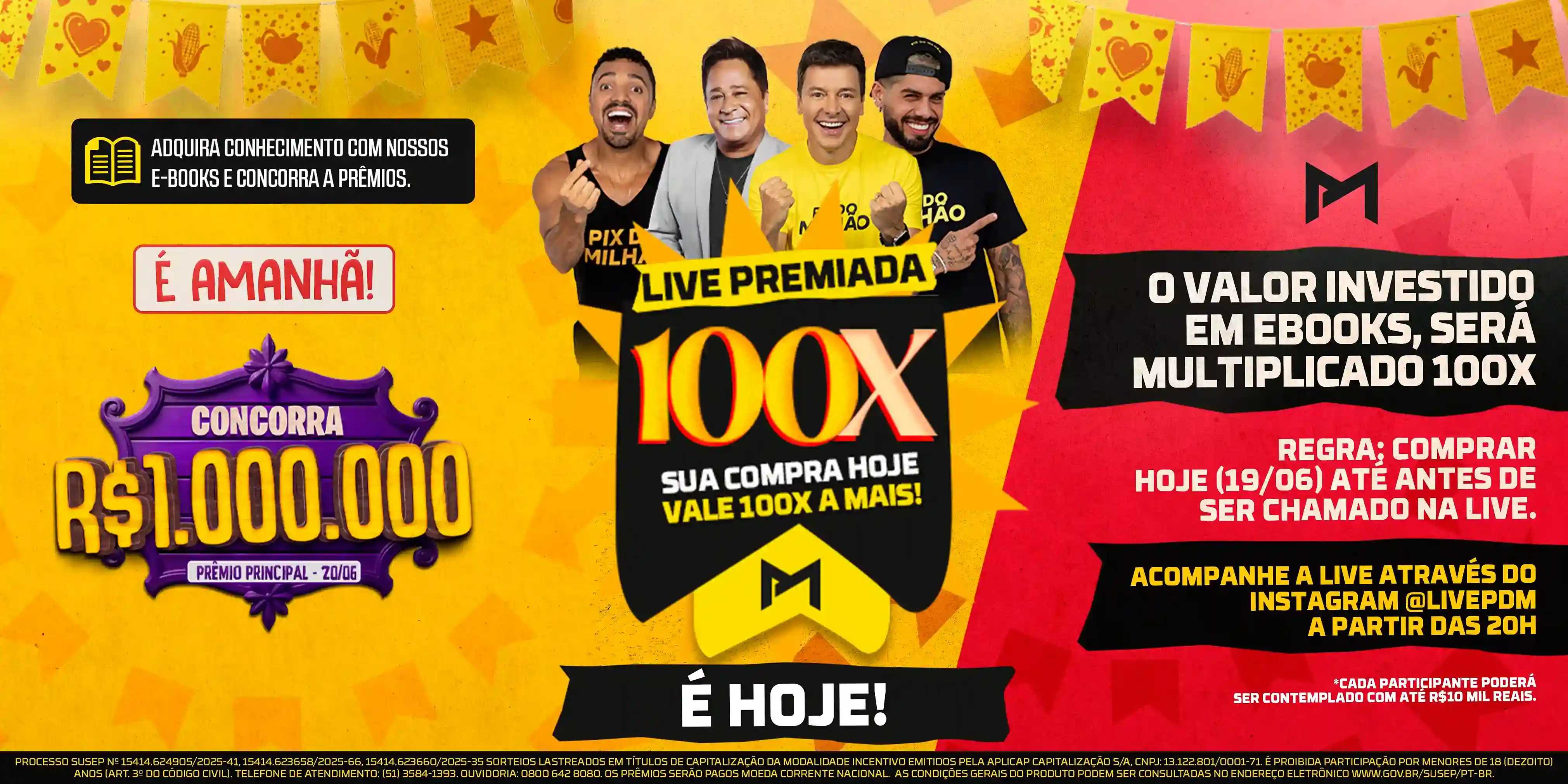 Live Premiada Banner